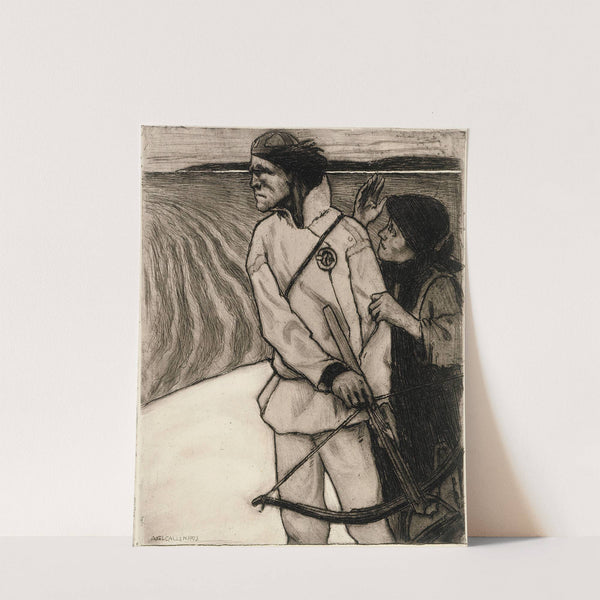 Vengeance of Joukahainen (1903) by Akseli Gallen-Kallela