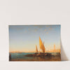 Venice; a Scene with Boats (c. 1846-1911) by Félix Ziem