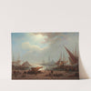 Venice, a View of San Giorgio Maggiore from the Piazzetta by Ludwig Mecklenburg