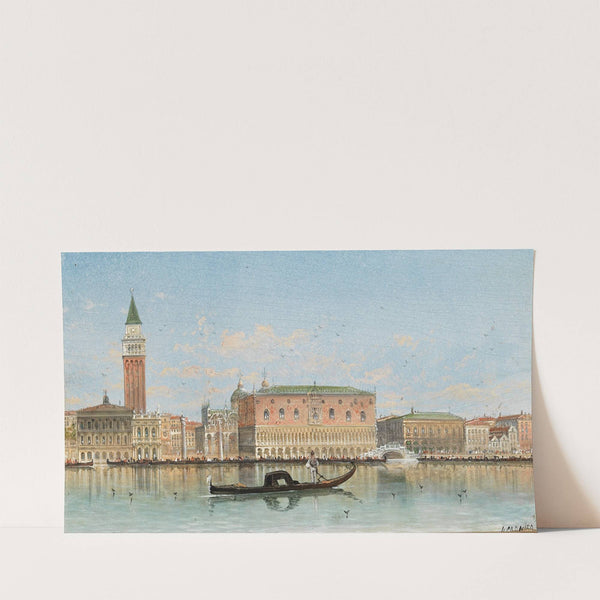 Venice, a View of St Mark’s Colum by Karl Kaufmann