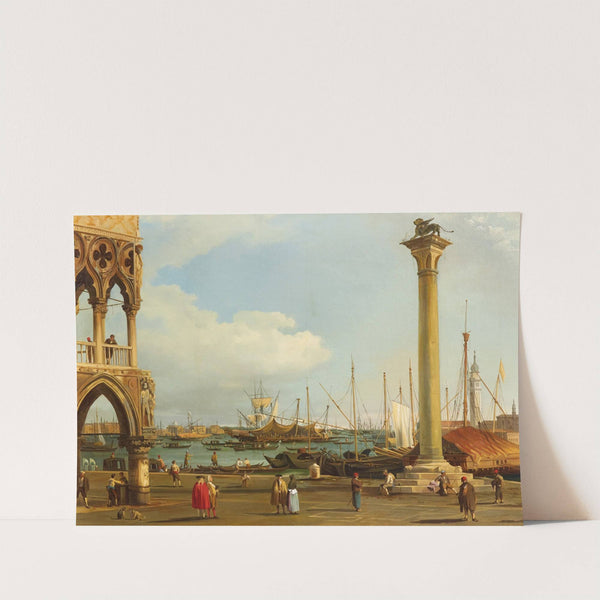 Venice, a view of the Bacino di San Marco from the Piazzetta by Anonymous