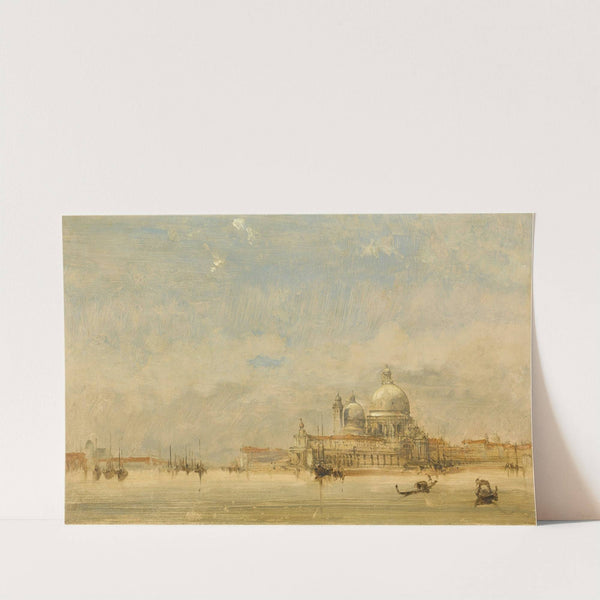 Venice, a view of the Basilica of Santa Maria della Salute by David Roberts