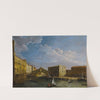 Venice, a view of the Grand Canal and the Rialto Bridge from the North by Canaletto