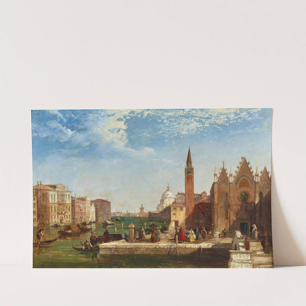 Venice, A View of the Grand Canal by Edward Pritchett