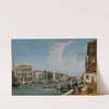 Venice, A View Of The Grand Canal With Ca' Pesaro And Palazzo Foscarini-Giovanelli, From The Campiello Of The Palazzo Gussoni by Michele Marieschi