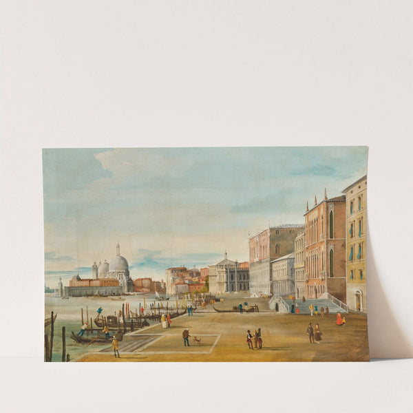 Venice, a View of the Molo and Santa Maria della Salute in the Background by Marco Grubacs