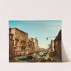 Venice, a view of the Palazzo del Cammello at the Cannaregio by Carlo Brioschi