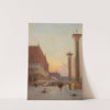 Venice, a View of the Palazzo Ducale and St Mark’s Column by Henri Duvieux