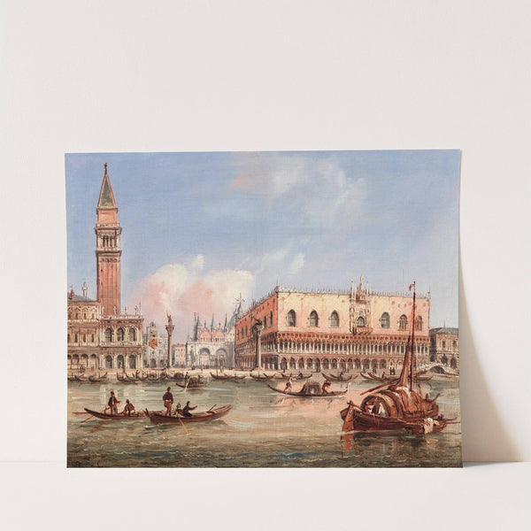 Venice, a view of the Piazzetta and the Doge’s Palace from the Bacino di San Marco by Carlo Grubacs