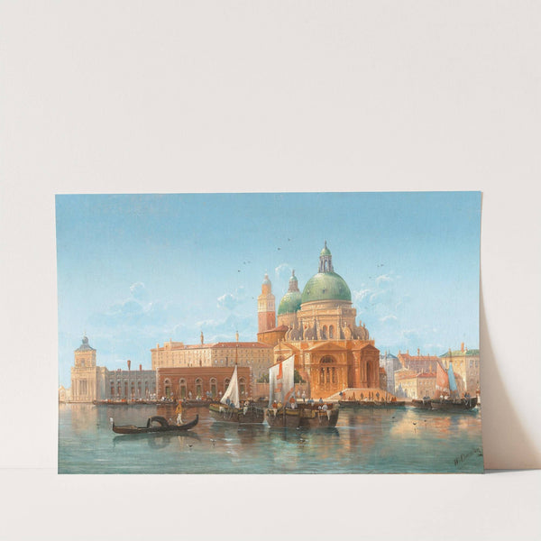 Venice, a View of the Punta della Dogana by Karl Kaufmann
