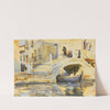 Venice Bridge with Figures by John Singer Sargent