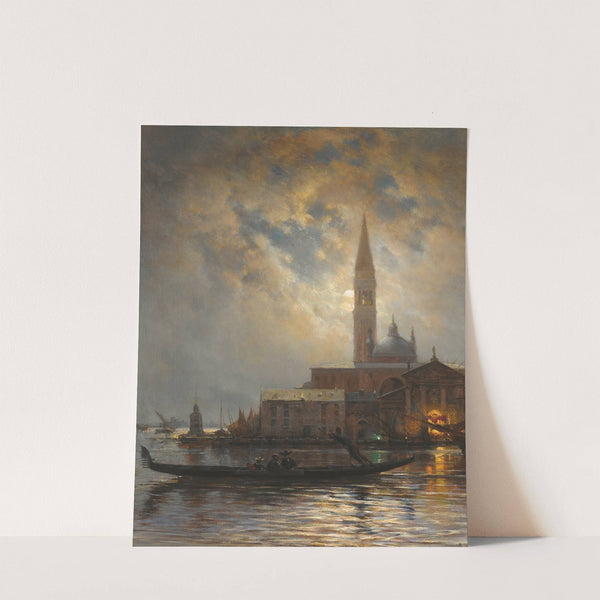 Venice By Moonlight by Alexey Petrovich Bogolyubov