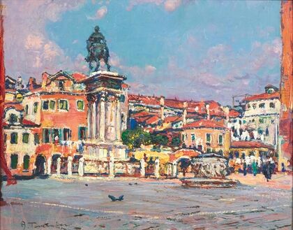 Venice, Campo Santi Giovanni e Paolo