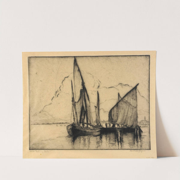 Venice Fishing Boats by Bertha Jaques