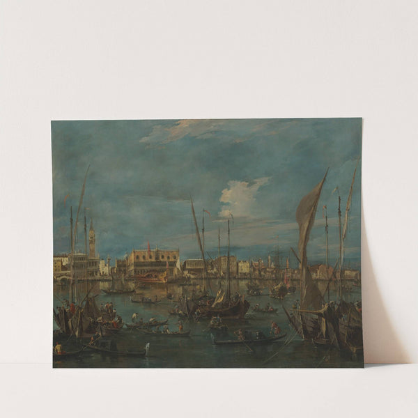 Venice from the Bacino di San Marco (ca. 1765–75) by Francesco Guardi