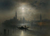 Venice, Full Moon over Santa Maria Salute