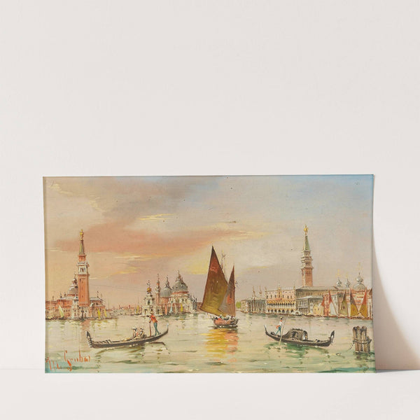 Venice, in the Bacino San Marco by Marco Grubacs