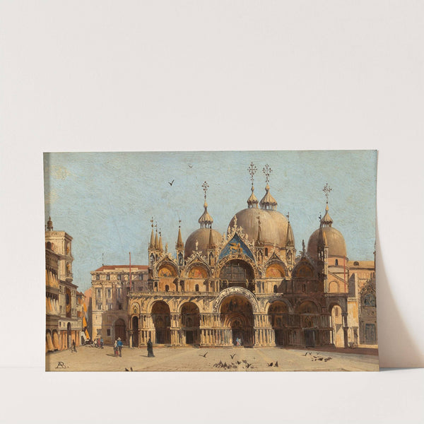 Venice, La facciata della Basilica S. Marco by Antonietta Brandeis