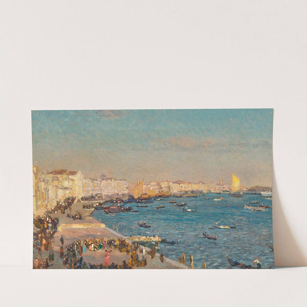 Venice, 'La Riva degli Schiavoni' by Beppe Ciardi