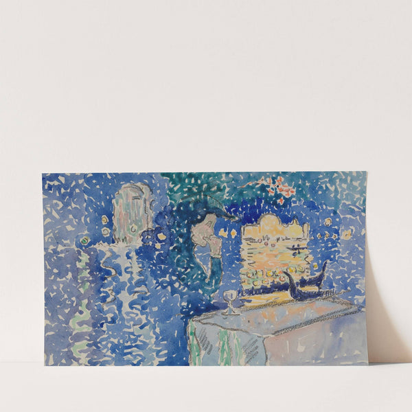 Venice; Night of the Festival of the Redeemer (1903) by Henri-Edmond Cross