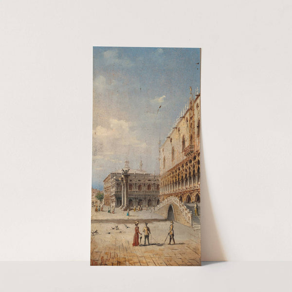 Venice, Piazzetta with St Mark’s Columns by Marco Grubas