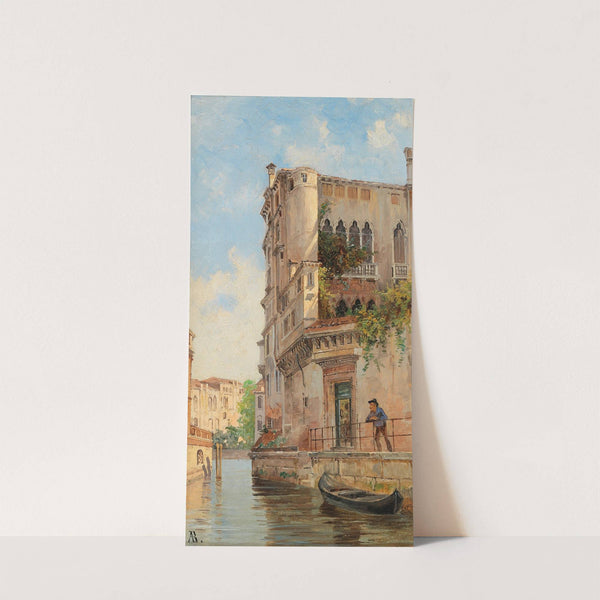 Venice, Rio San Trovaso by Antonietta Brandeis