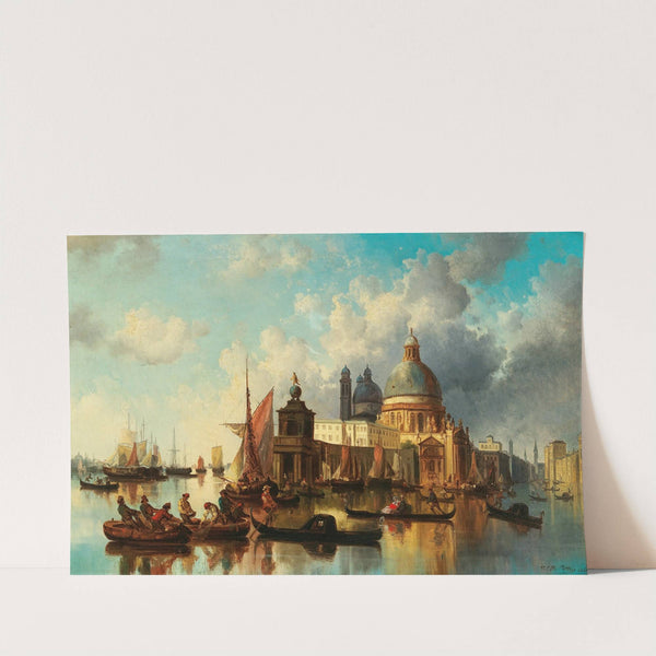 Venice, Santa Maria della Salute by Josef Carl Berthold Püttner