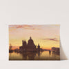 Venice, Santa Maria della Salute at Sunset (1852) by Edward William Cooke