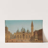Venice, St Mark’s Square And St. Mark’s Basilica by August Von Siegen