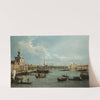 Venice, the Bacino di San Marco from the Canale della Giudecca by Canaletto