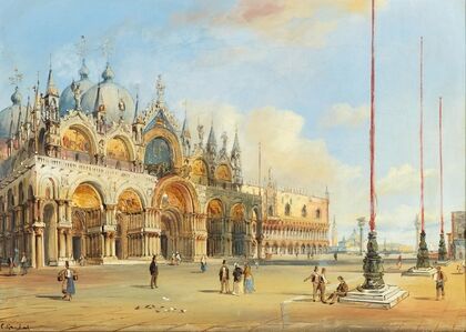 Venice, The Basilica Of Saint Mark