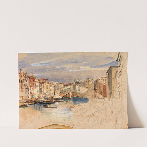 Venice The Grand Canal and Rialto by John Frederick Lewis