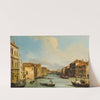 Venice, the Grand Canal from Palazzo Balbi to the Rialto Bridge by Carlo Grubacs