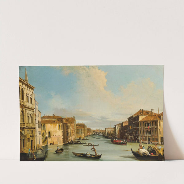 Venice, the Grand Canal from Palazzo Balbi to the Rialto Bridge by Carlo Grubacs