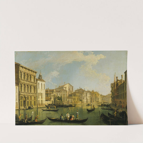Venice, the Grand Canal from the Palazzo Flangini to San Marcuola by Canaletto