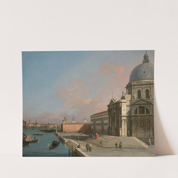 Venice, the Grand Canal looking East with Santa Maria della Salute by Canaletto
