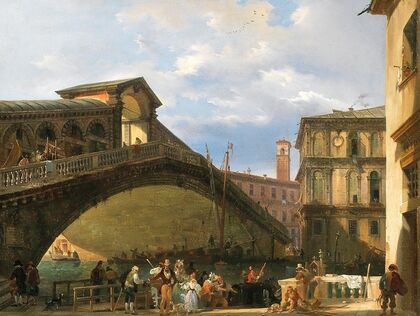 Venice, the Rialto Bridge