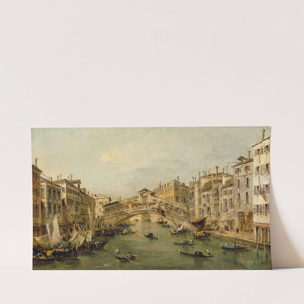 Venice, The Rialto by Francesco Guardi