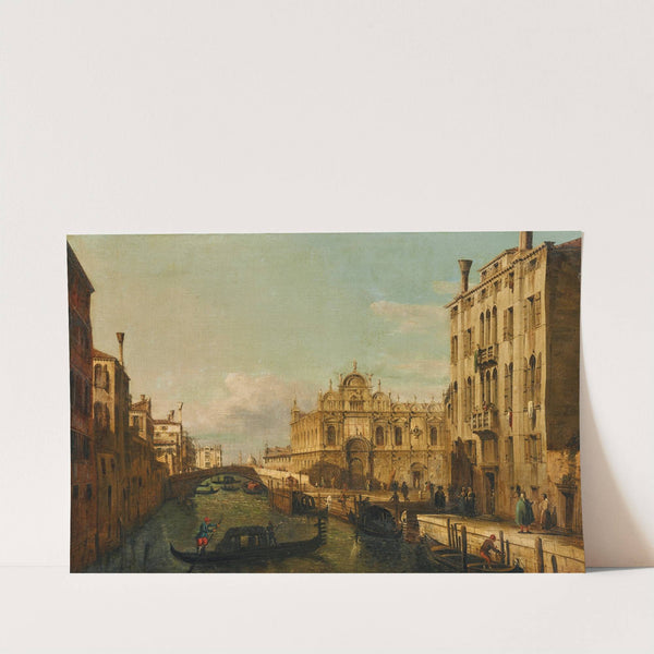 Venice, the Rio dei Mendicanti and the Scuola di San Marco by Francesco Zanin