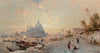 Venice under sunset