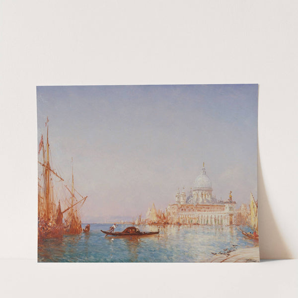 Venise, La Salute. Effet De Matin (1860-1890) by Félix Ziem