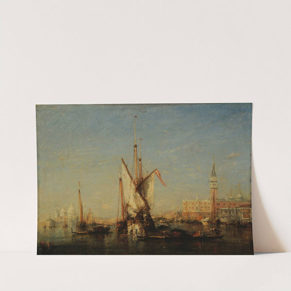 Venise; vue sur San Giorgio (before 1892) by Félix Ziem