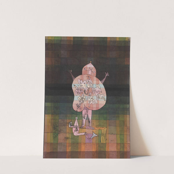 Ventriloquist and Crier in the Moor by Paul Klee