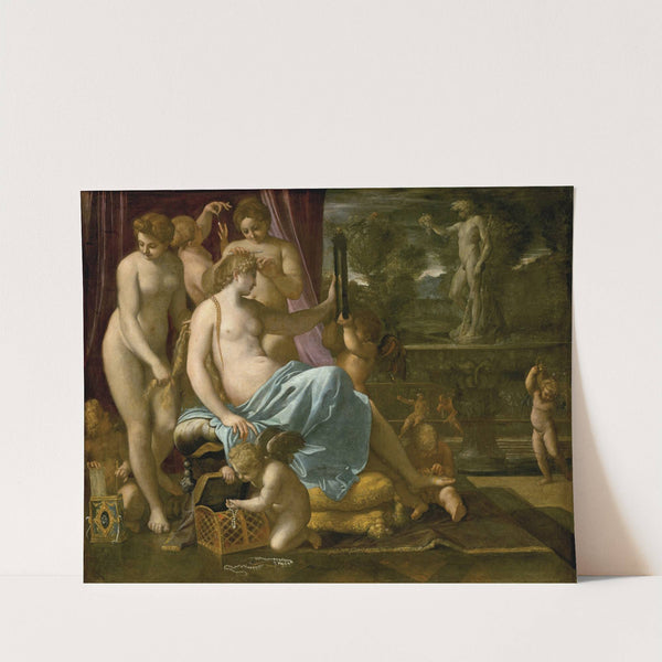 Venus Adorned By The Graces (1590-1595) by Annibale Carracci
