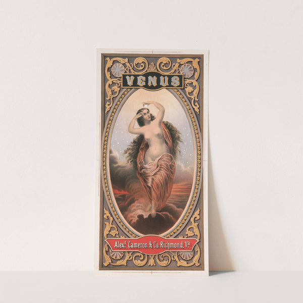 Venus. Alexr. Cameron & Co. Richmond, Va. (1869) by Duval & Hunter