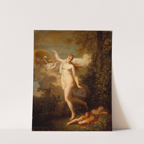 Venus and a Sleeping Cupid by Jean-Baptiste Mallet