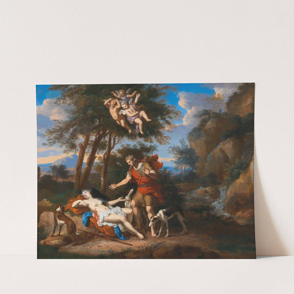 Venus and Adonis by Gerard Hoet