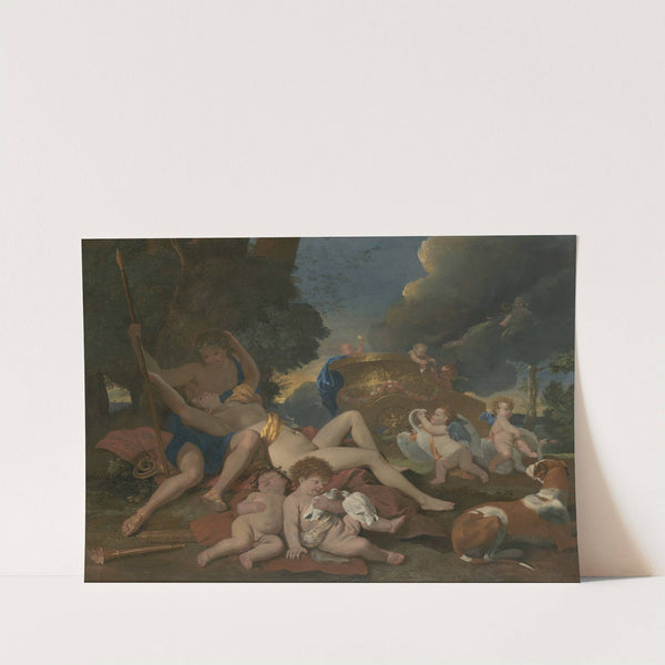 Venus and Adonis (c. 1628–29) by Nicolas Poussin