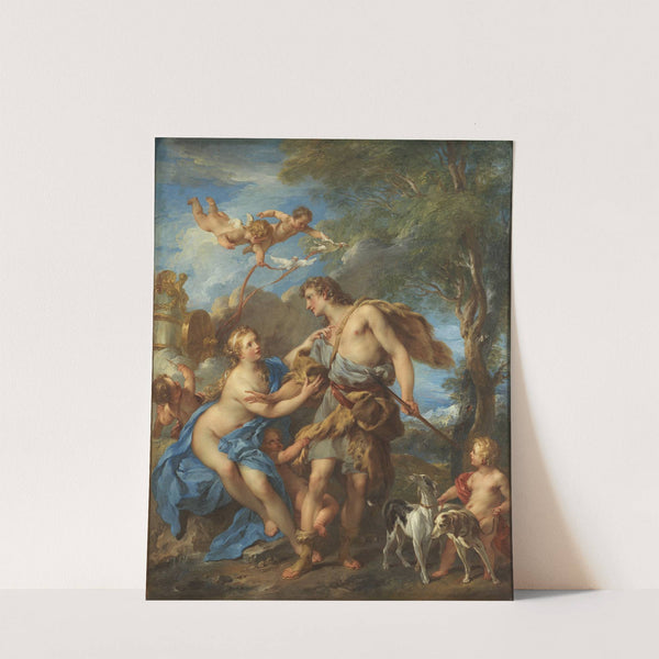 Venus and Adonis (1729) by François Lemoyne
