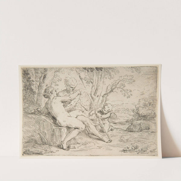 Venus and Adonis (ca. 1637–39) by Simone Cantarini